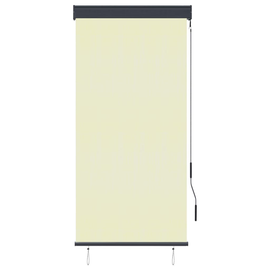 Rolgordijn voor buiten 80x250 cm crème
