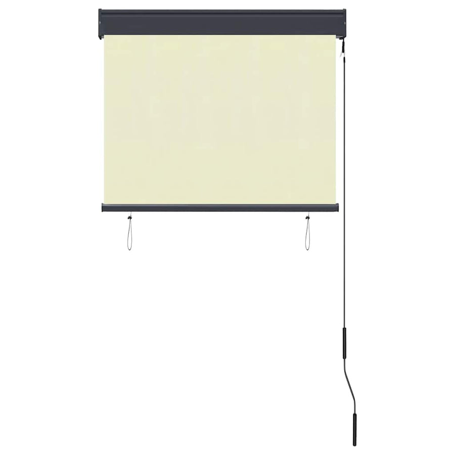 Rolgordijn voor buiten 80x250 cm crème