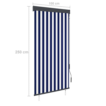 Rolgordijn Voor Buiten 100 x 250 cm