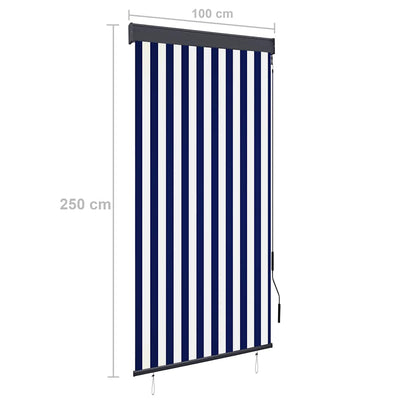 Rolgordijn Voor Buiten 100 x 250 cm