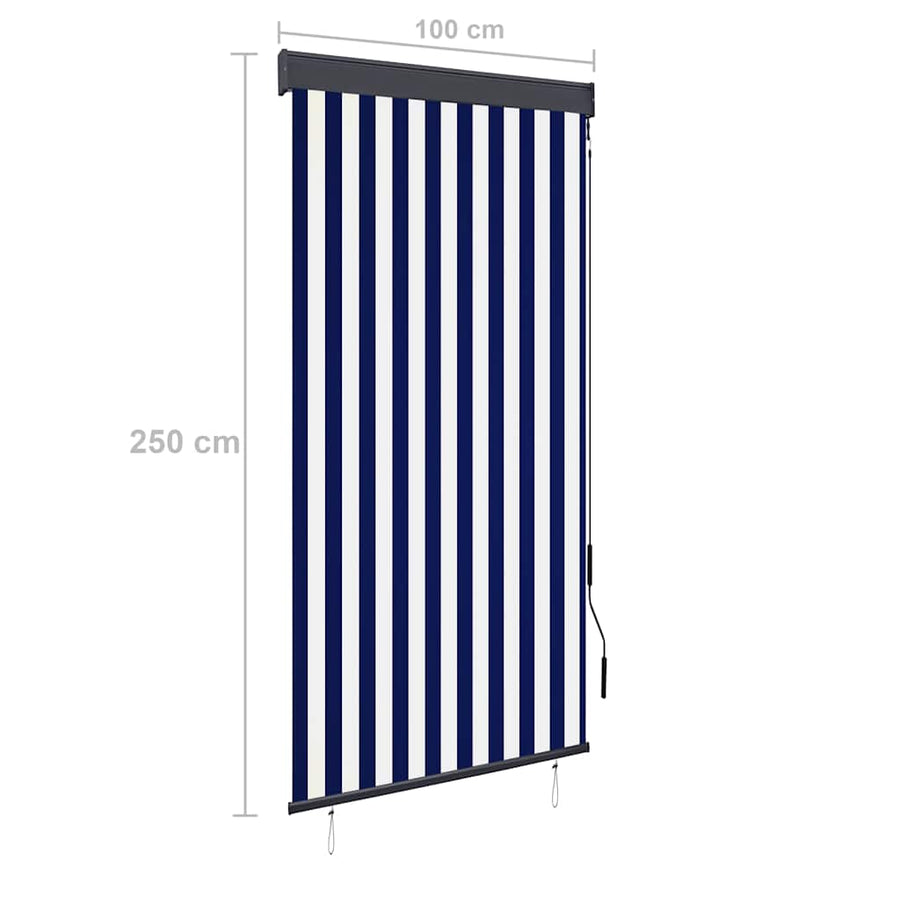 Rolgordijn Voor Buiten 100 x 250 cm