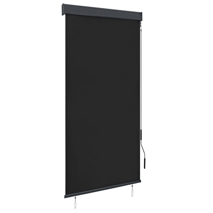 Rolgordijn voor buiten 100x250 cm antraciet