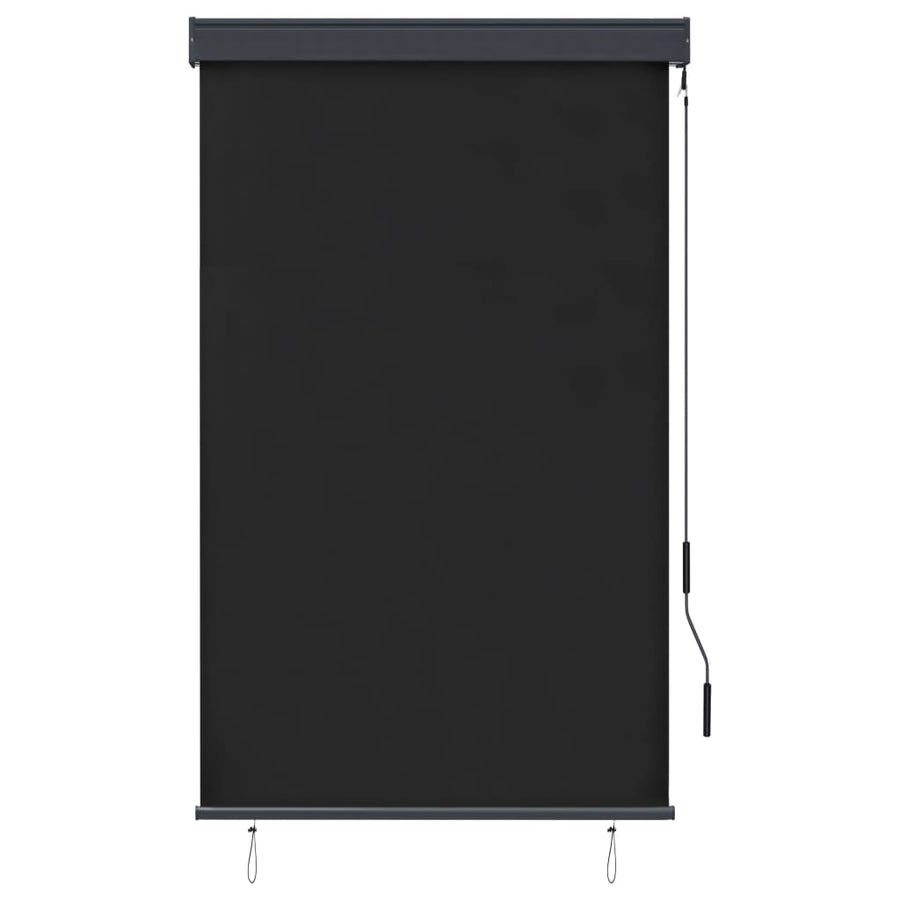 Rolgordijn voor buiten 100x250 cm antraciet