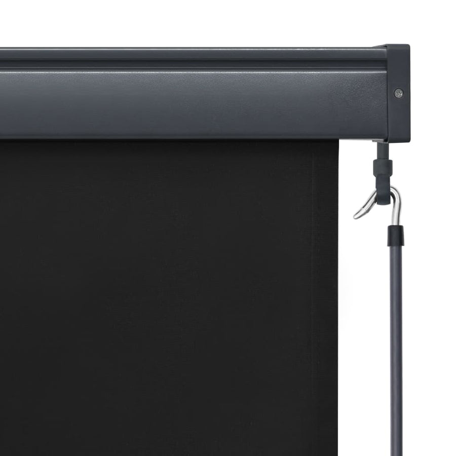 Rolgordijn voor buiten 100x250 cm antraciet