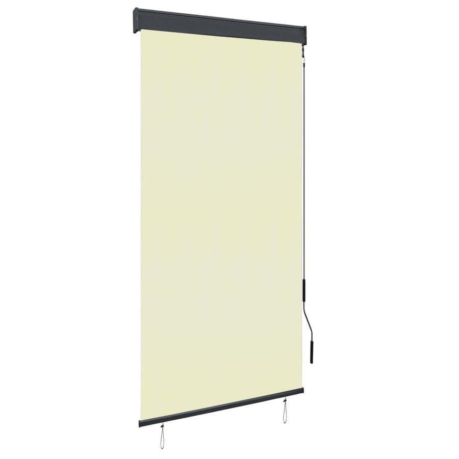 Rolgordijn voor buiten 100x250 cm crème