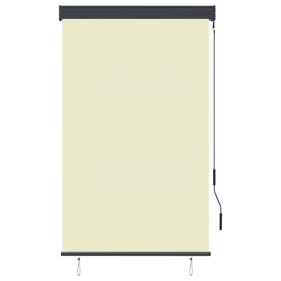 Rolgordijn voor buiten 100x250 cm crème