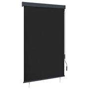 Rolgordijn buiten 120x250 cm antraciet