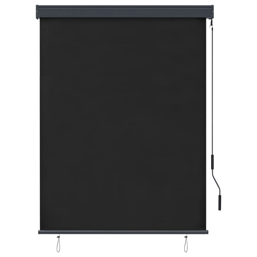 Rolgordijn voor buiten 120x250 cm antraciet