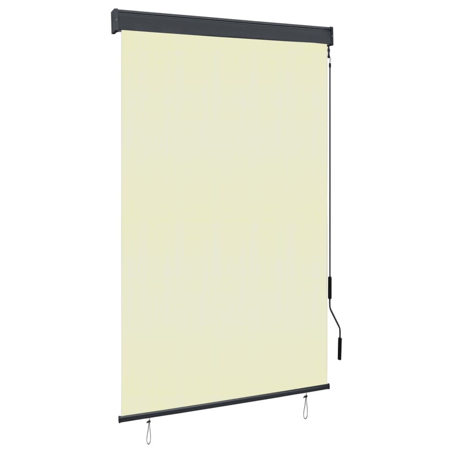 Rolgordijn voor buiten 120x250 cm crème