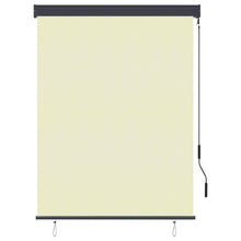 Rolgordijn voor buiten 120x250 cm crème
