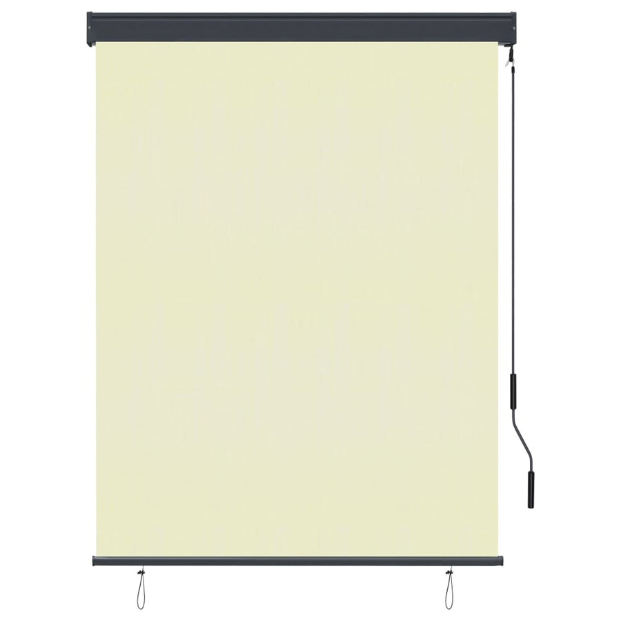 Rolgordijn voor buiten 120x250 cm crème