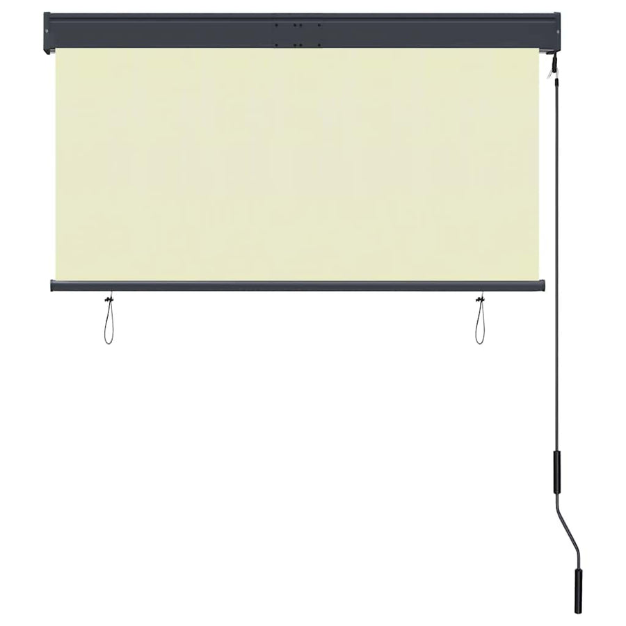 Rolgordijn voor buiten 120x250 cm crème