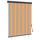 Rolgordijn buiten 140x250 cm geel blauw