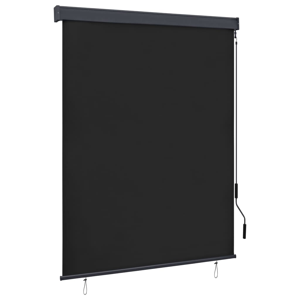 Rolgordijn voor buiten 140x250 cm antraciet