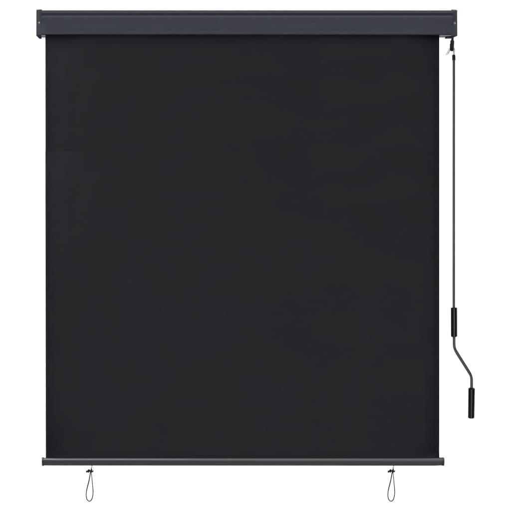 Rolgordijn voor buiten 140x250 cm antraciet