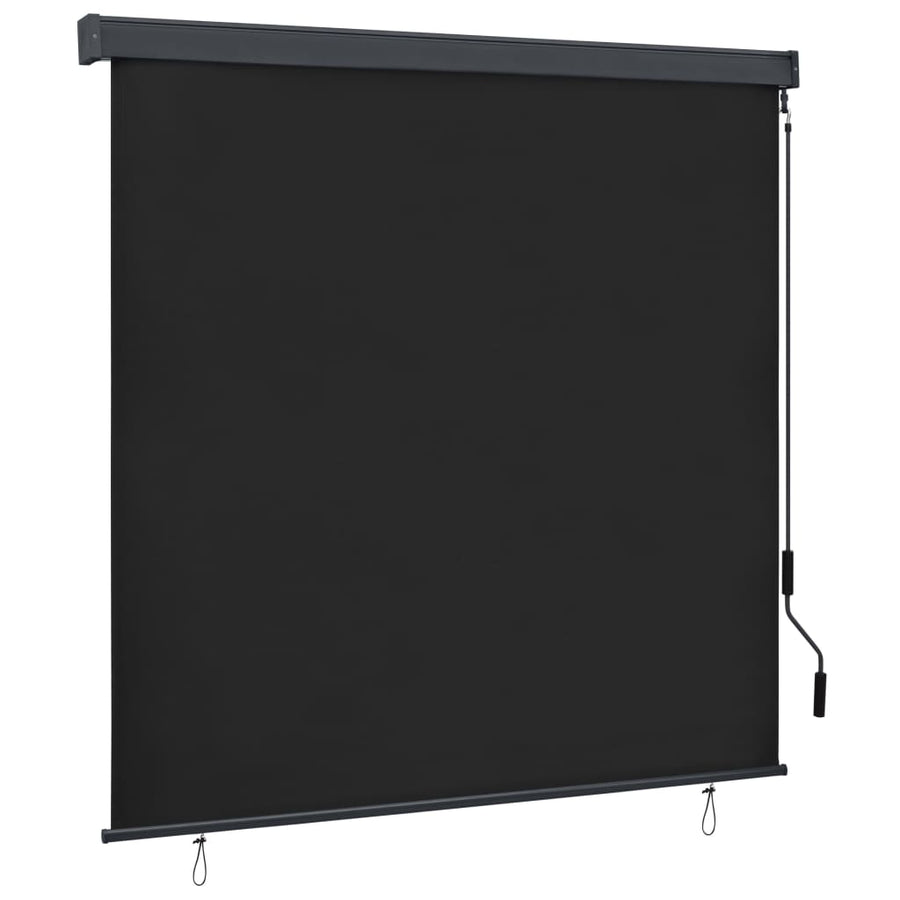 Rolgordijn voor buiten 160x250 cm antraciet
