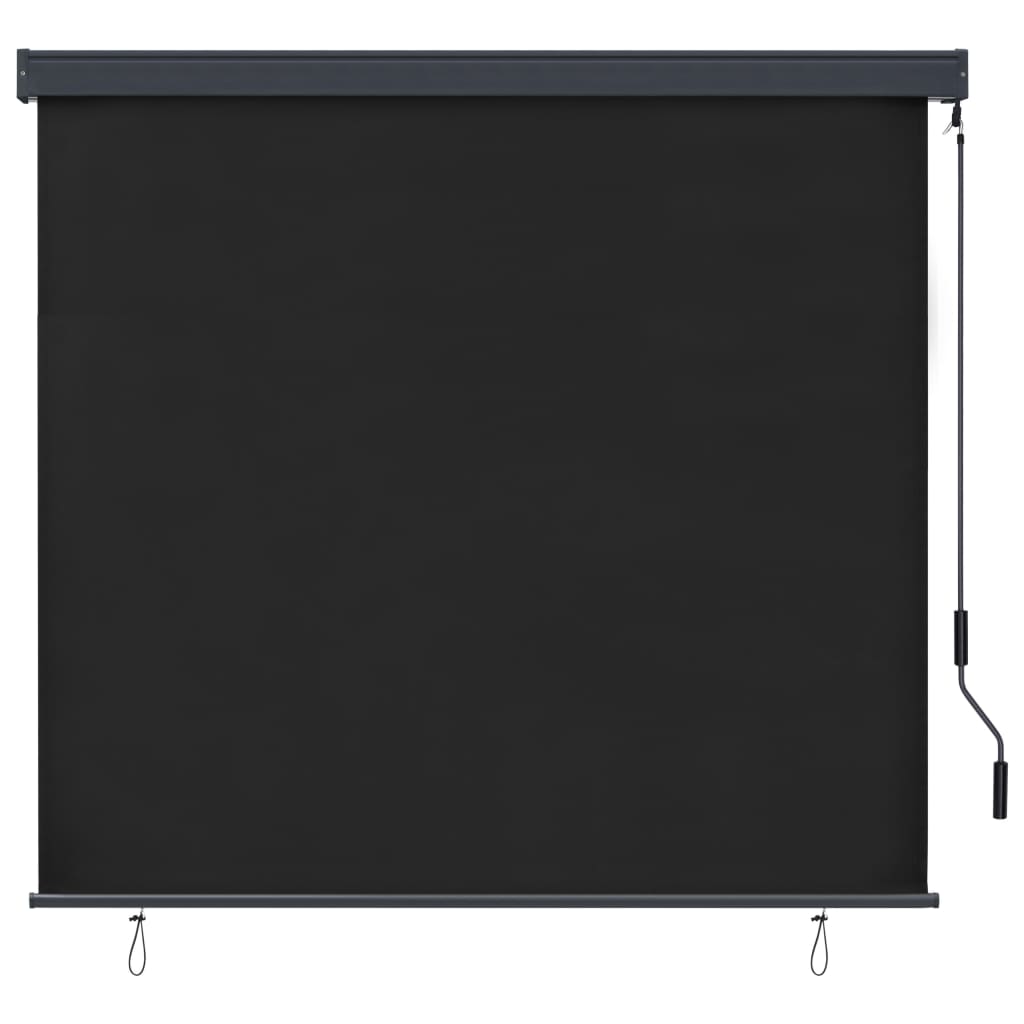 Rolgordijn voor buiten 160x250 cm antraciet