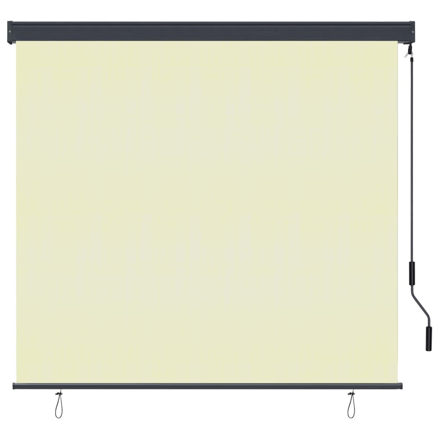 Rolgordijn voor buiten 160x250 cm crème
