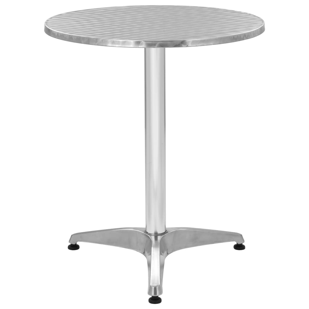 5-Delige Tuinset Aluminium Zilverkleurig
