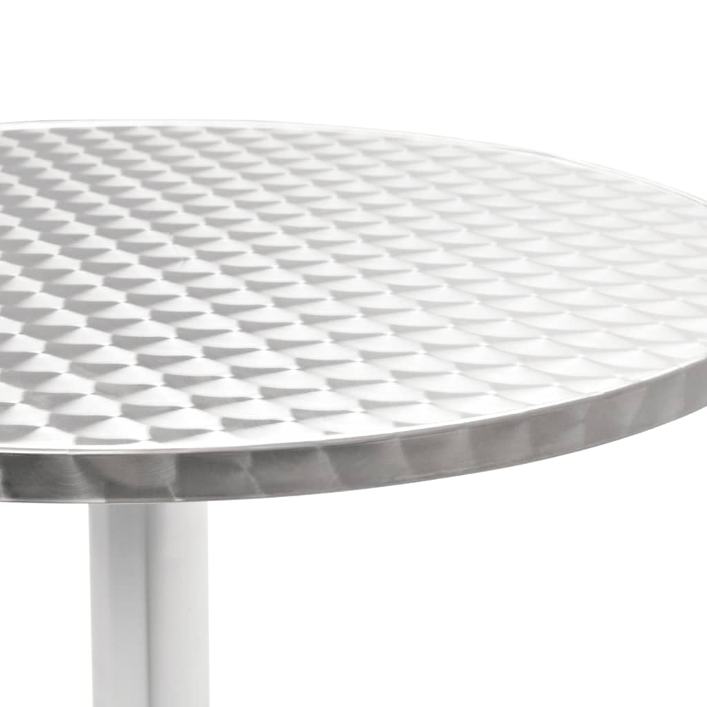 5-Delige Tuinset Aluminium Zilverkleurig