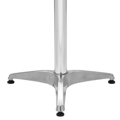 5-Delige Tuinset Aluminium Zilverkleurig