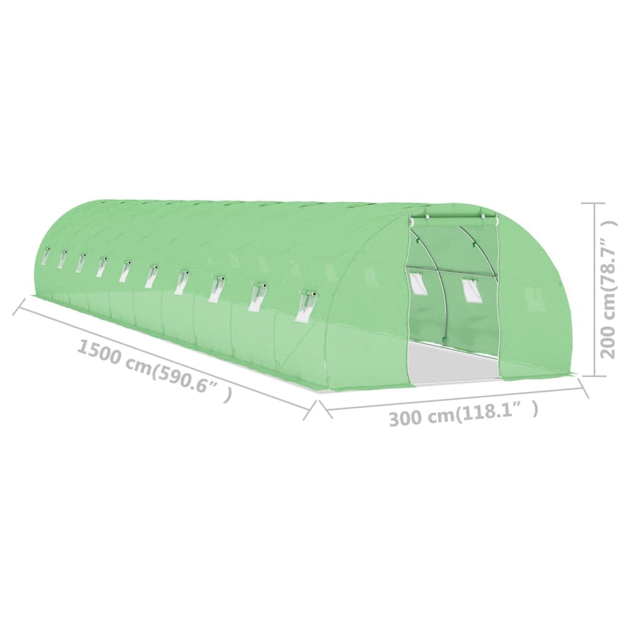 Kas 45 M² 5X3X2 M 1500 x 300 x 200 cm