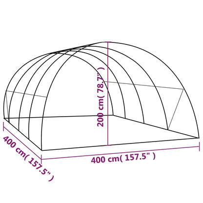 Kas 16 m² 4x4x2 m