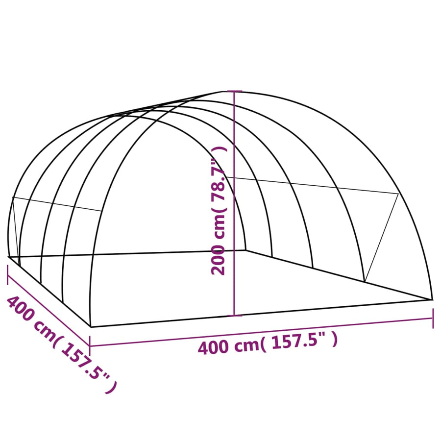 Kas 16 m² 4x4x2 m