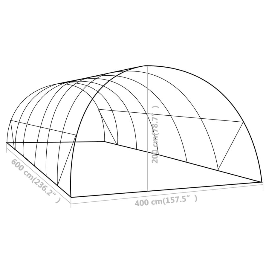 Kas 24 M² 6X4X2 M 600 x 400 x 200 cm