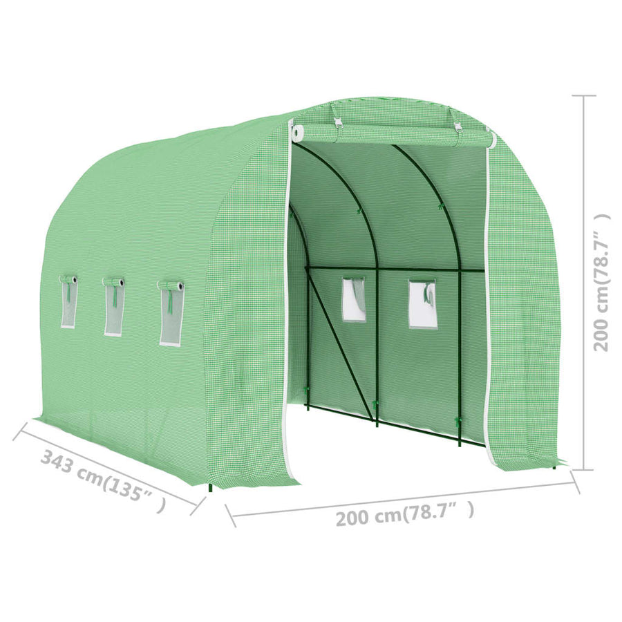 Kas 6,86 M² 3,43X2X2 M 343 x 200 x 200 cm