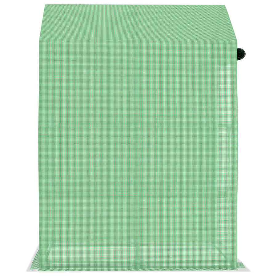 Tuinkas Met Schappen 143X143X195 Cm Staal