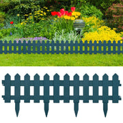 Lawn Edging 25 pcs 10 m PP green
