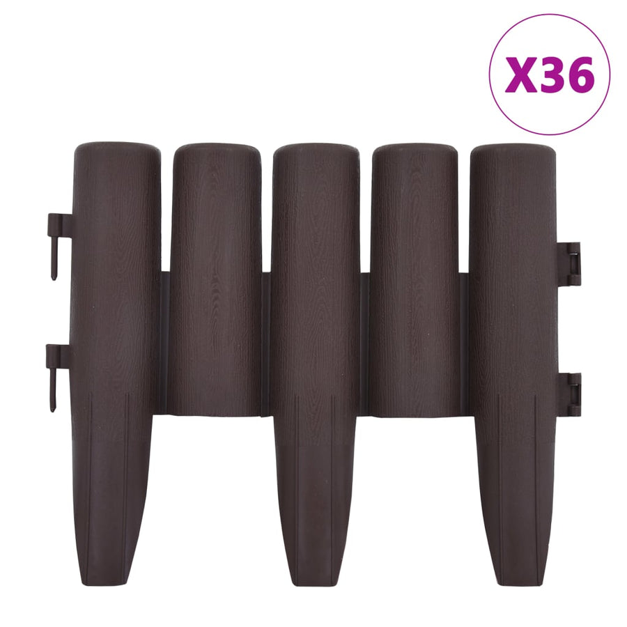 Gazonranden 10 M Pp Bruin