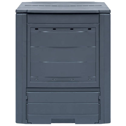 Compostbakken 2 St 60X60X73 Cm Grijs 520 l