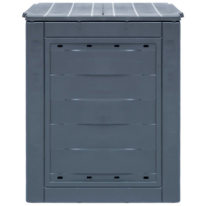 Compostbakken 2 St 60X60X73 Cm Grijs 520 l