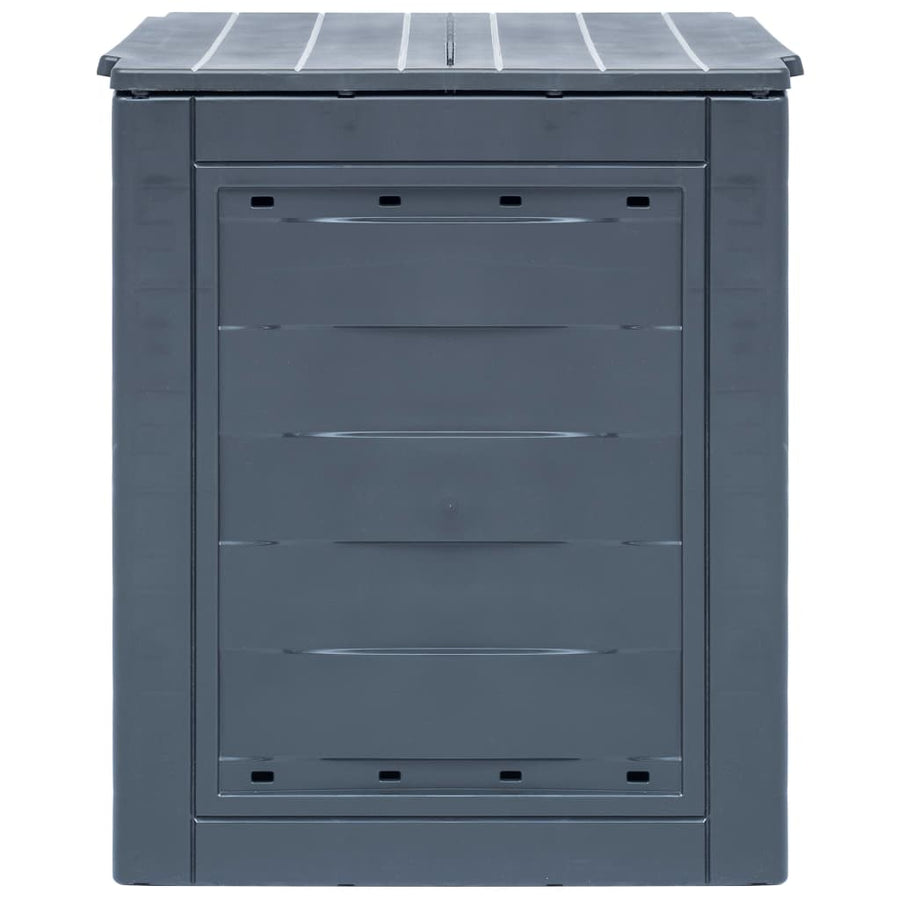 Compostbakken 2 St 60X60X73 Cm Grijs 520 l
