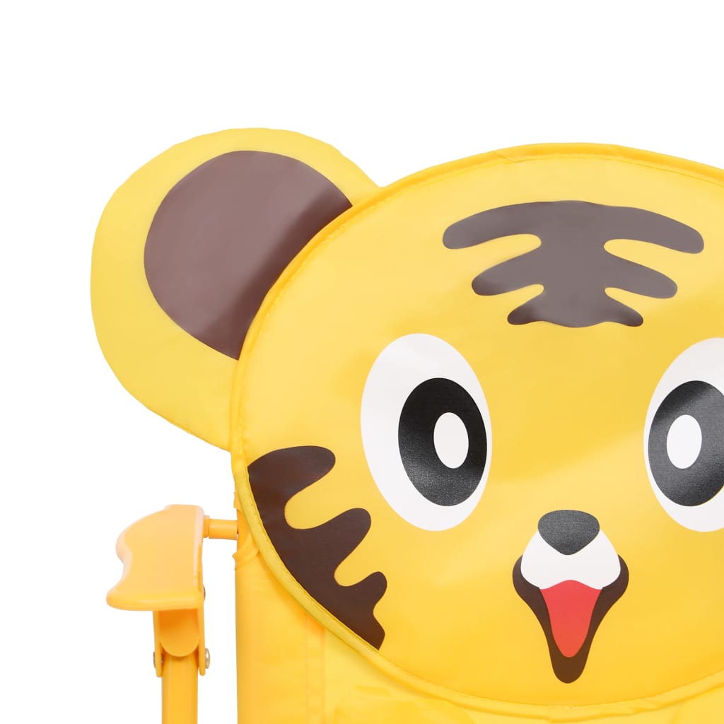 3-Delige Bistroset Voor Kinderen Met Parasol Geel