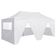 Partytent 3x6 m met 4 zijwanden staal wit