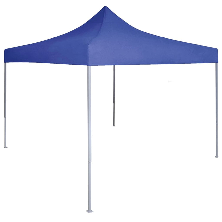 Partytent Professioneel Inklapbaar 2X2 M Staal Blauw