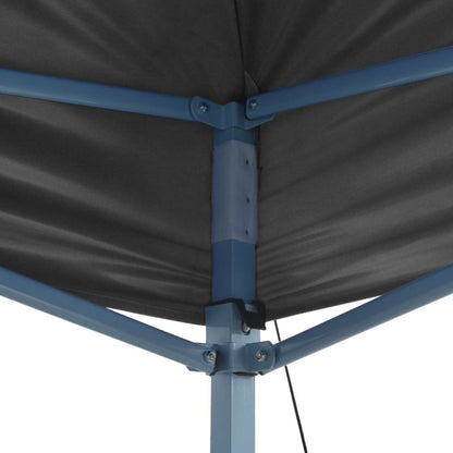 Partytent Met 2 Zijwanden Inklapbaar 2X2 M Staal Antraciet
