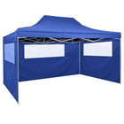 Partytent 3x4 m inklapbaar blauw