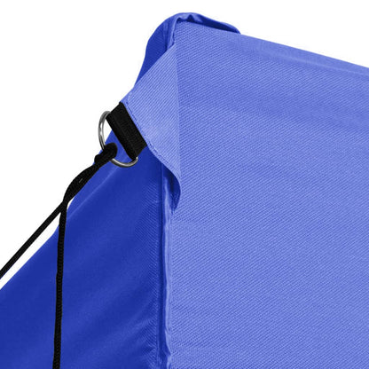 Partytent Met 4 Zijwanden Inklapbaar 3X4 M Staal Blauw