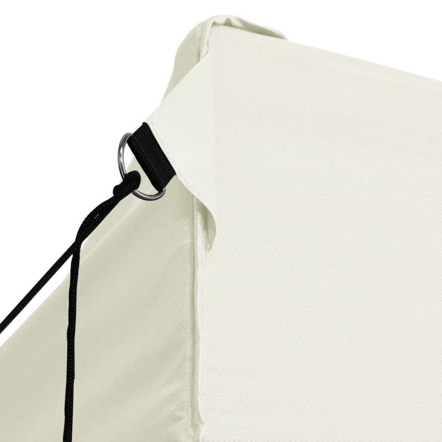 Partytent Met 4 Zijwanden Inklapbaar 3X4 M Staal Crème