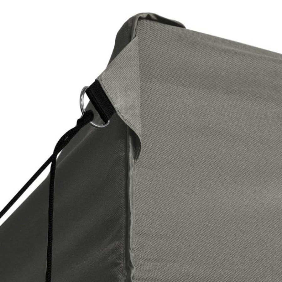Partytent Met 3 Zijwanden Inklapbaar 3X4 M Staal Antraciet