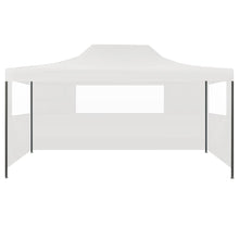 Partytent Met 3 Zijwanden Inklapbaar 3X4 M Staal Wit