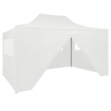 Partytent Met 4 Zijwanden Inklapbaar 3X4 M Staal Wit steel white