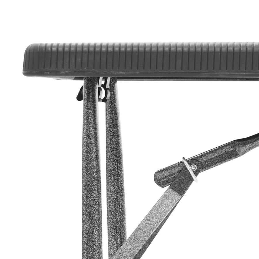 Tuinbanken Inklapbaar 2 St 180 Cm Hdpe Zwart