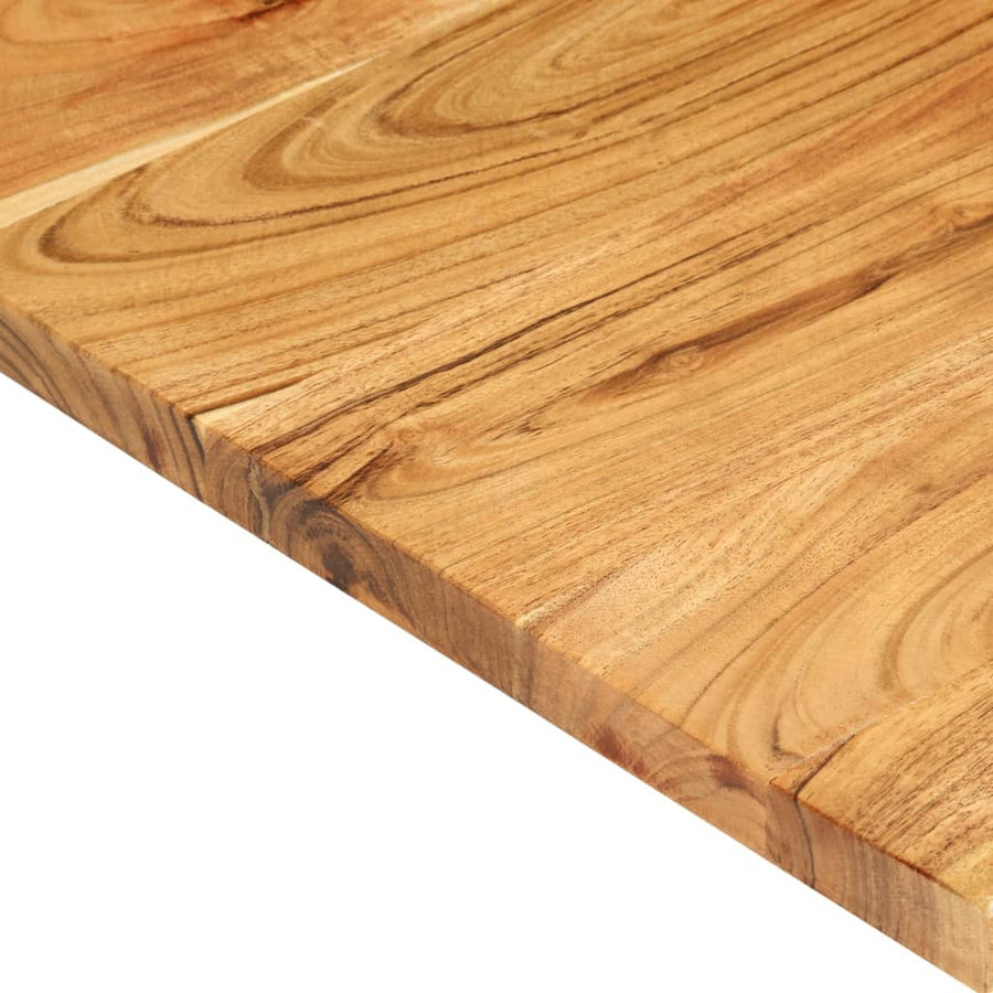 Wastafelblad 58X52X2,5 Cm Massief Acaciahout 58 x 52 x 2.5 cm