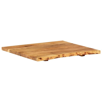 Wastafelblad 58X52X2,5 Cm Massief Acaciahout 58 x 52 x 2.5 cm