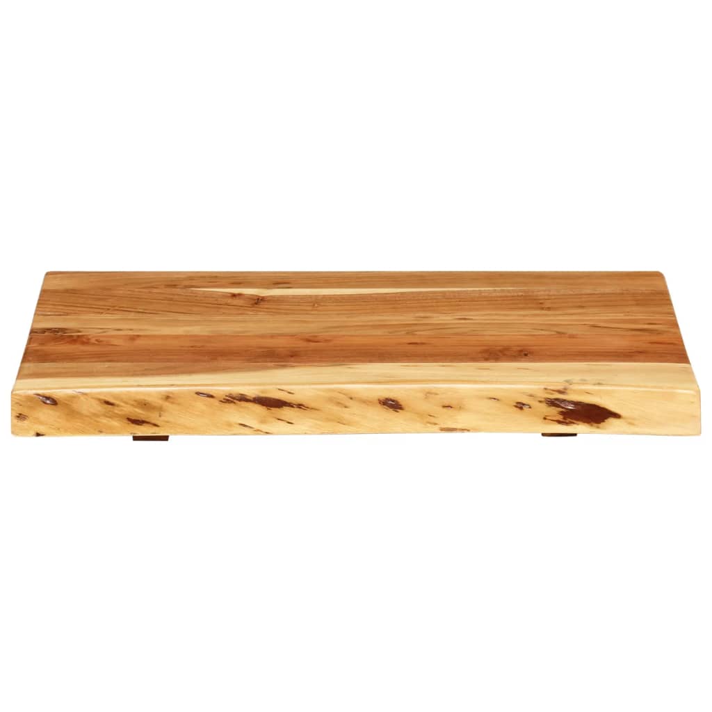 Wastafelblad 58X52X3,8 Cm Massief Acaciahout 1 58 x 52 x 3.8 cm